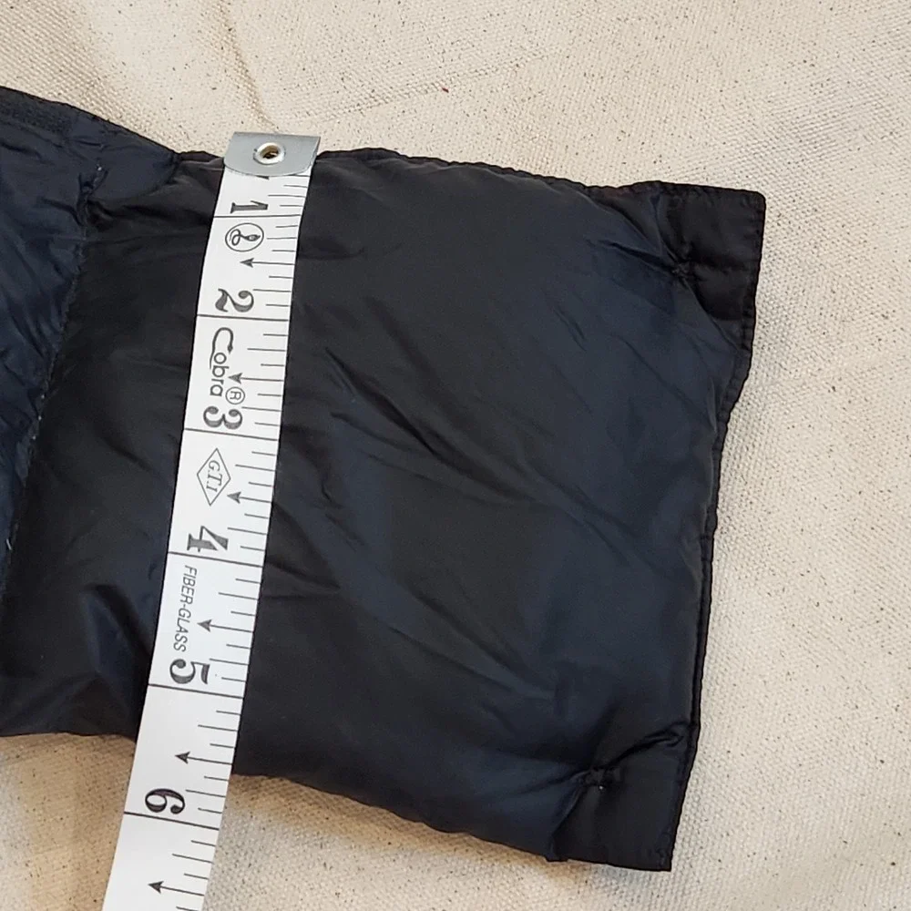 New The North Face Koa Scarf Black Down Puffer Winter Neck Wrap A5WJJK3